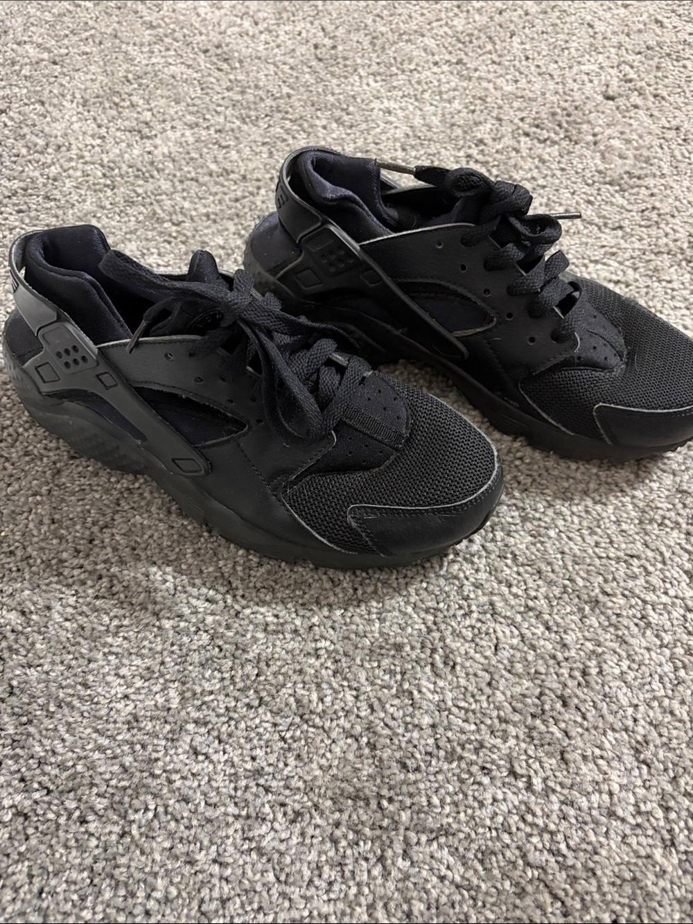 All-Black Athletic Sneakers